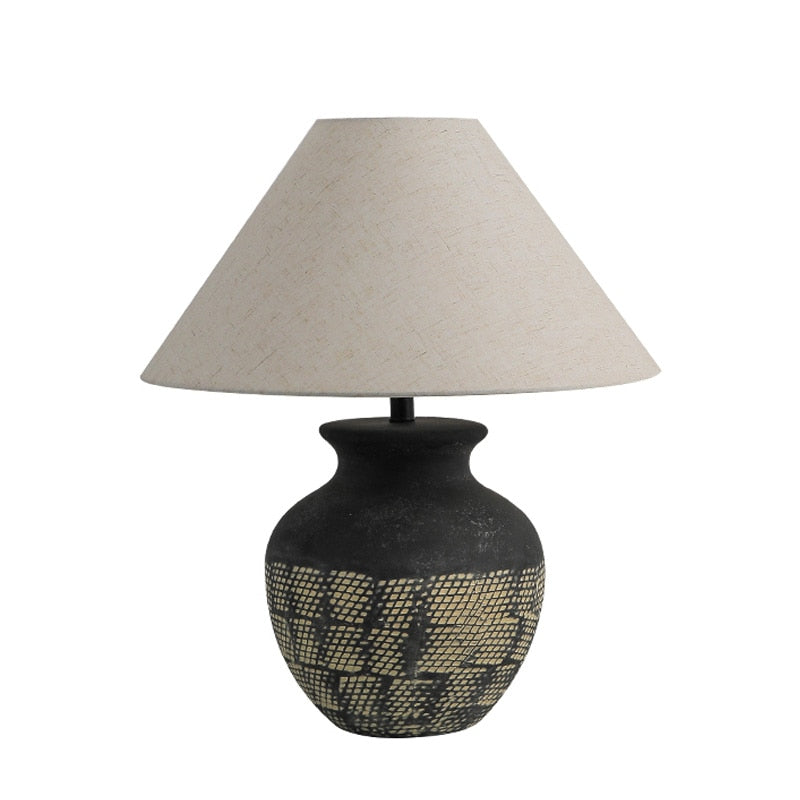Wabi-Sabi Handmade Table Lamp
