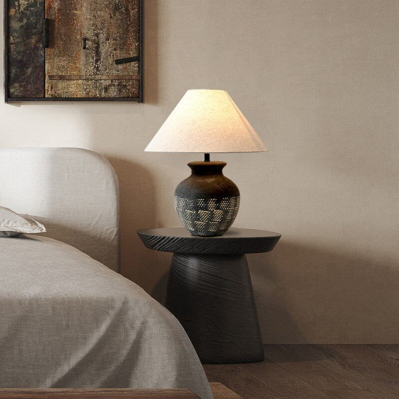Wabi-Sabi Handmade Table Lamp