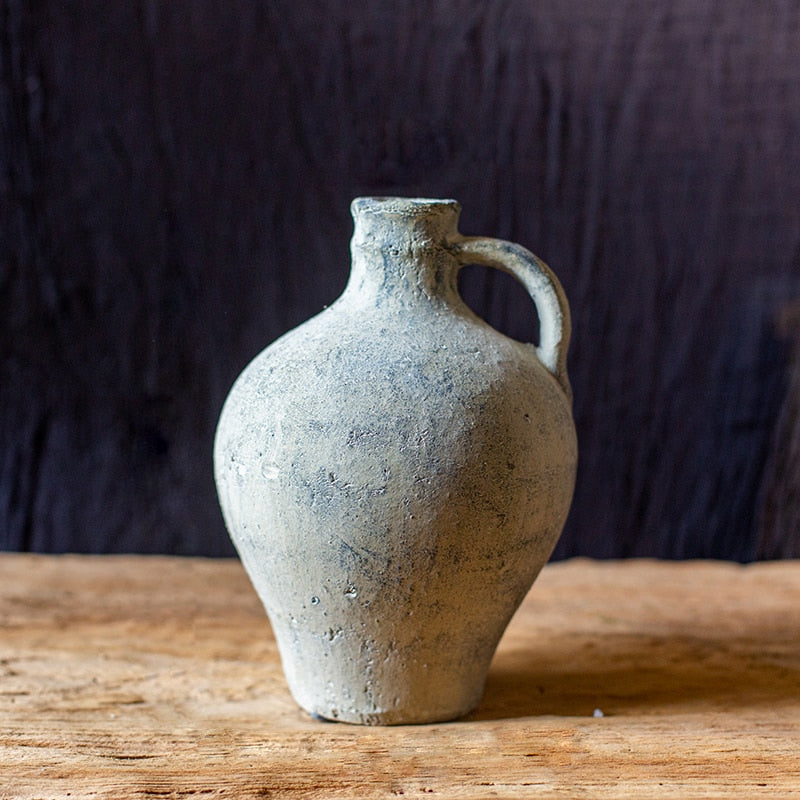 Elegant Handmade Coarse Vase